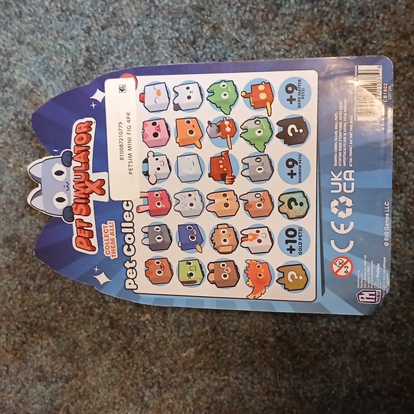 PhatMojo Pet Simulator 4PK Mystery Eggs Series 1 Collectible Toy Ages 6+ - Picture 2 of 2